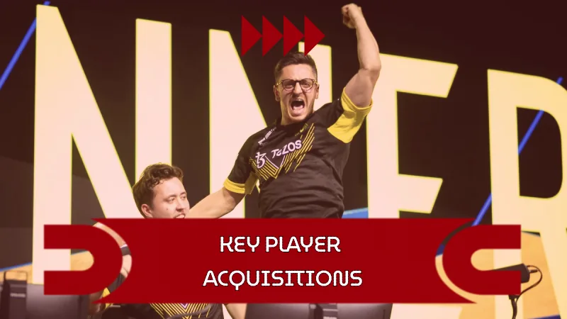 Key Player Acquisitions by Leading Esports Teams